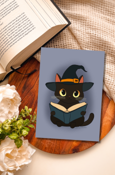 Reading Kitty | Art Print